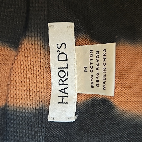 Harold's tie-dye cardigan sweater size M - Picture 6 of 9
